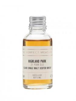 Highland Park 21 Year Old Sample Island Single Malt Scotch Whisky