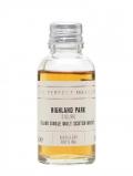 A bottle of Highland Park Sigurd Sample Island Single Malt Scotch Whisky