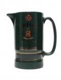 A bottle of Jameson / Round Shape / Large / Green Jug
