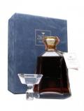 A bottle of Jean Filloux Cognac Crystal Decanter