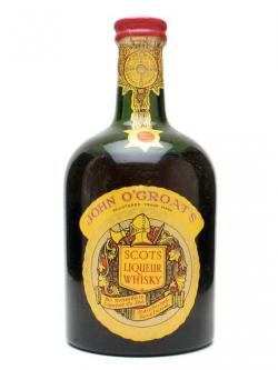 John O'Groat's Liqueur Whisky/ Bot. 1950's