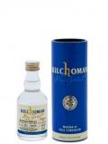 A bottle of Kilchoman New Spirit Miniature