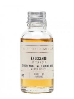 Knockando 21 Year Old Master Reserve Sample Speyside Whisky