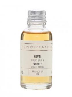 Koval Four Grain Whiskey Sample American Single Barrel Whiskey