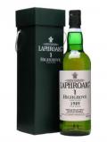 A bottle of Laphroaig 1989 / Highgrove House Islay Single Malt Scotch Whisky