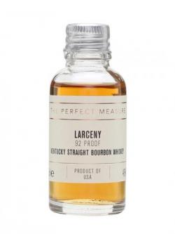 Larceny 92 Proof Sample Kentucky Straight Bourbon Whiskey