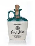 A bottle of Long John 12 Year Old (Ceramic Jug) - 1960s