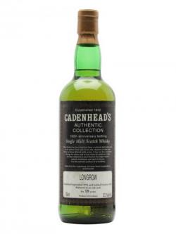 Longrow 1974 / 18 Year Old / Cadenhead's Campbeltown Whisky