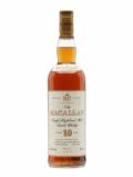 A bottle of Macallan 10 Year Old / Bot.1980s Speyside Single Malt Scotch Whisky