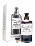 A bottle of Macallan 1841 Replica Speyside Single Malt Scotch Whisky