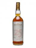 A bottle of Macallan 1964 / 25 Year Old Speyside Single Malt Scotch Whisky