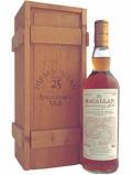A bottle of Macallan 1966 / 25 Year Old Speyside Single Malt Scotch Whisky