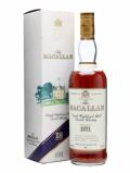 A bottle of Macallan 1971 / 18 Year Old / Vintage Label Speyside Whisky