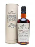 A bottle of Macallan 1981 / Fino Sherry Butt #9780 / ESC 1 Speyside Whisky