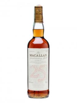 Macallan 25 Year Old / Sherry Oak Speyside Single Malt Scotch Whisky