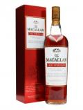 A bottle of Macallan Cask Strength / Sherry Cask Speyside Whisky