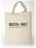 A bottle of Master of Malt Canvas Bag