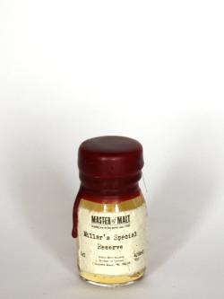 Millars Special Reserve Blended Irish Whiskey Front side