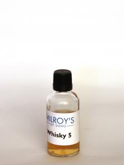 Milroys Single Cask Peated Malt 5 years old Front side