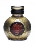 A bottle of Mozart Gold Liqueur / Miniature