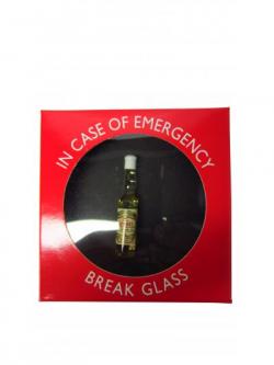 Multiple Distillery Packs Worlds Smallest Whisky Bottle Break Glass In Emergency