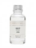 A bottle of Ogilvy Potato Vodka Sample