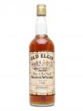 A bottle of Old Elgin 1940 Blended Malt Scotch Whisky