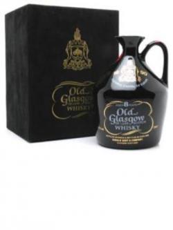 Old Glasgow Black Ceramic 8 Year Old / Bot.1980s Blended Scotch Whisky