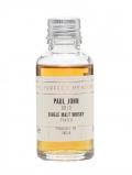 A bottle of Paul John Bold Sample / Peated Indian Single Malt Whisky