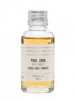 Paul John Brilliance Sample Indian Single Malt Whisky