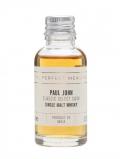 A bottle of Paul John Classic Select Cask Sample Indian Single Malt Whisky