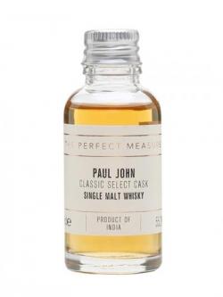 Paul John Classic Select Cask Sample Indian Single Malt Whisky