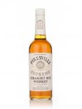 A bottle of Pikesville Straight Rye