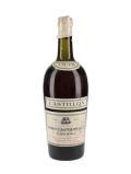 A bottle of Pinet Castillon 1878 Cognac