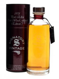 Port Ellen 1978 / Edition 1 / Port Wood / Signatory Islay Whisky