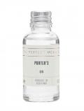 A bottle of Porter's Gin Sample