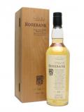 A bottle of Rosebank 12 Year Old / 1st Release Lowland Single Malt Scotch Whisky