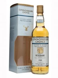 Rosebank 1989 / Connoisseurs Choice Lowland Single Malt Scotch Whisky