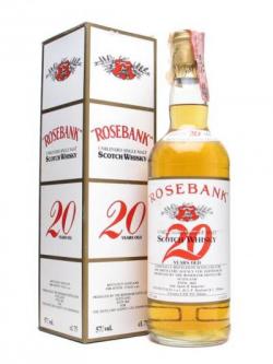 Rosebank 20 Year Old / Bot.1970s Lowland Single Malt Scotch Whisky