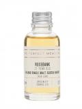 A bottle of Rosebank 21 Year Old Sample / True Love Lowland Whisky
