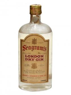 Seagram's London Dry Gin / Bot.1960s / 43% / 75cl