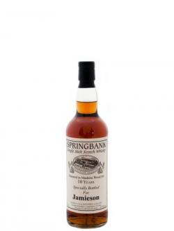 Springbank 10 Year Old Madeira Cask 722