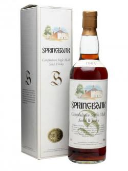 Springbank 1964 / Distillery Label
