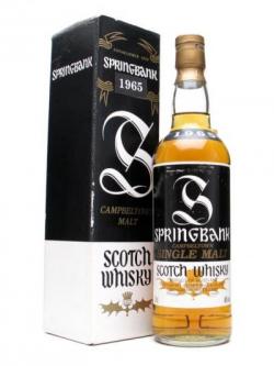 Springbank 1965 / Bot.1980s Campbeltown Single Malt Scotch Whisky