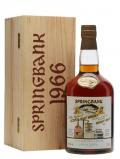 A bottle of Springbank 1966 / 24 Year Old / Sherry Cask #442 Campbeltown Whisky