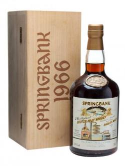 Springbank 1966 / 24 Year Old / Sherry Cask #443 Campbeltown Whisky