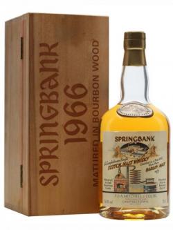 Springbank 1966 / Local Barley / Cask #490 Campbeltown Whisky