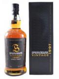 A bottle of Springbank 1997 Vintage Single Cask #789