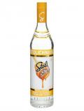A bottle of Stolichnaya Sticki Vodka / Honey / 37.5% / 70cl