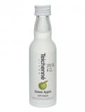 A bottle of Teichenné Green Apple Schnapps Liqueur Miniature